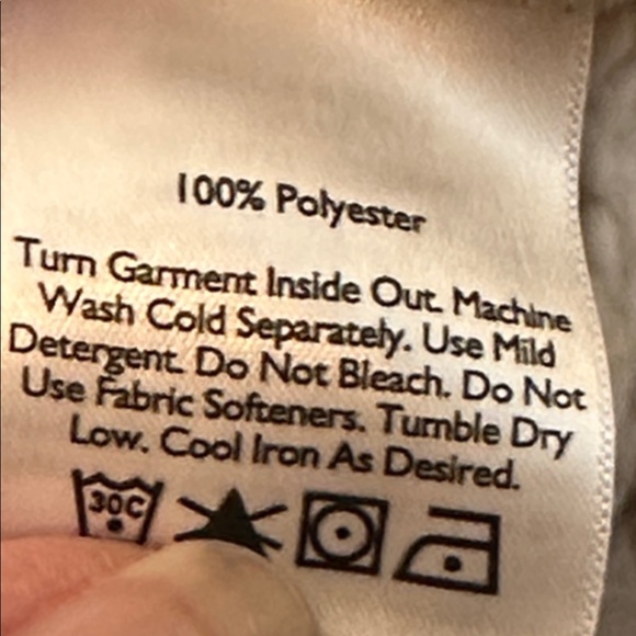 Eddie Bauer Cream Sherpa Fleece - Picture 5 of 7